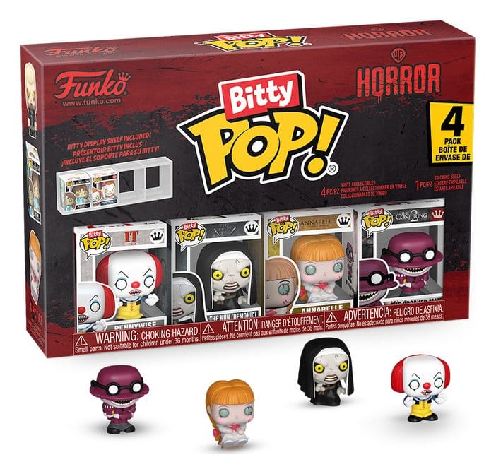 ES Bitty POP! Vinyl Figuren 4er-Pack Pennywise 2,5 cm - Preorder - ETA: 08.11.2026