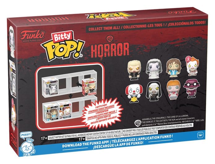 ES Bitty POP! Vinyl Figuren 4er-Pack Pennywise 2,5 cm - Preorder - ETA: 08.11.2026