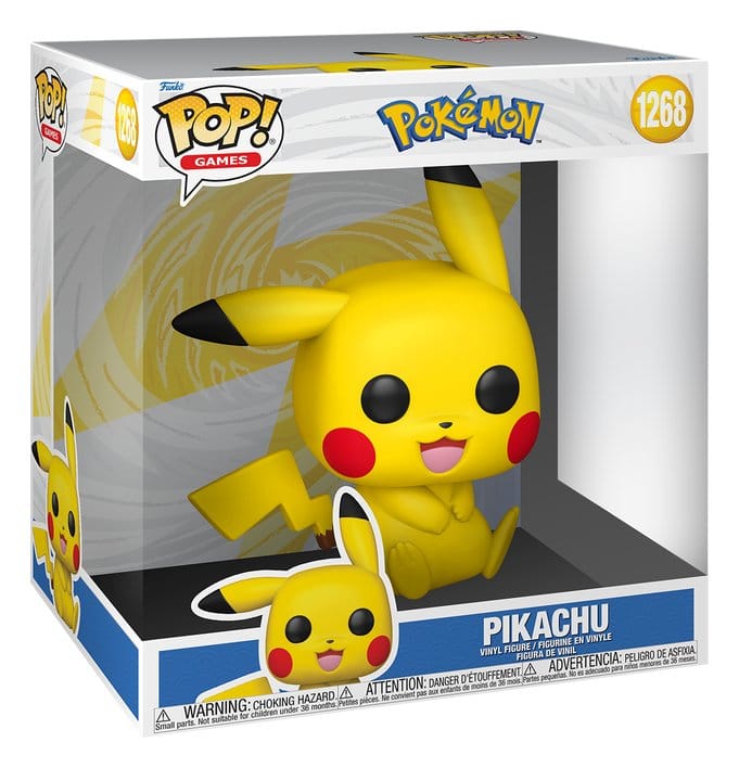 Pokémon Mystery Minis Minifiguren Pikachu (Sitting) 5 cm Display (12) - Preorder - ETA: 17.09.2026
