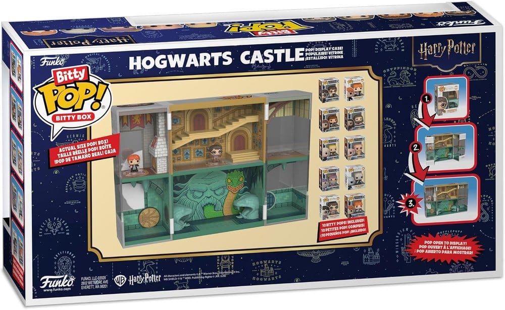 Harry Potter Bitty POP! Box Display Hogwarts Castle Black Friday Bundle  - Versand: 7 Tage nach Bestellung