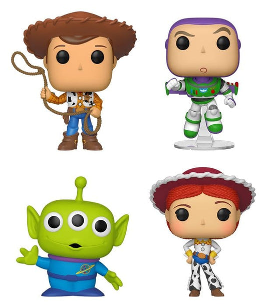 Toy Story POP! Disney Vinyl Figuren 4-Pack Black Friday Bundle 9 cm  - Versand: 7 Tage nach Bestellung