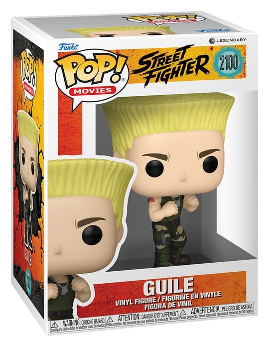 Street Fighter (2026) POP! Movies Vinyl Figur Guile 9 cm - Preorder - ETA: 25.10.2026