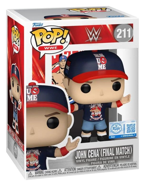 WWE POP! Vinyl Figur John Cena (Final Match) 9 cm - Preorder - ETA: 22.12.2026