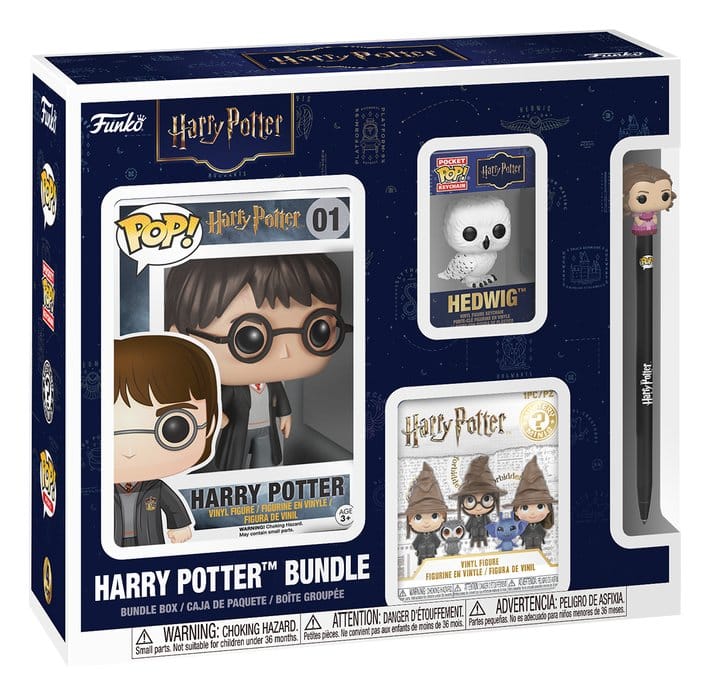 Harry Potter POP! Vinyl Figuren 4er-Pack Black Friday Bundle 9 cm - Versand: 7 Tage nach Bestellung