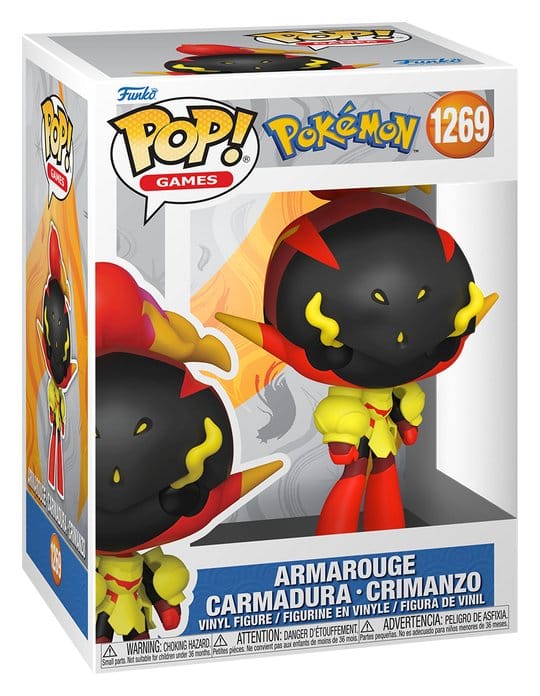Pokémon POP! Games Vinyl Figur Armarouge 9 cm - Preorder - ETA: 19.11.2026