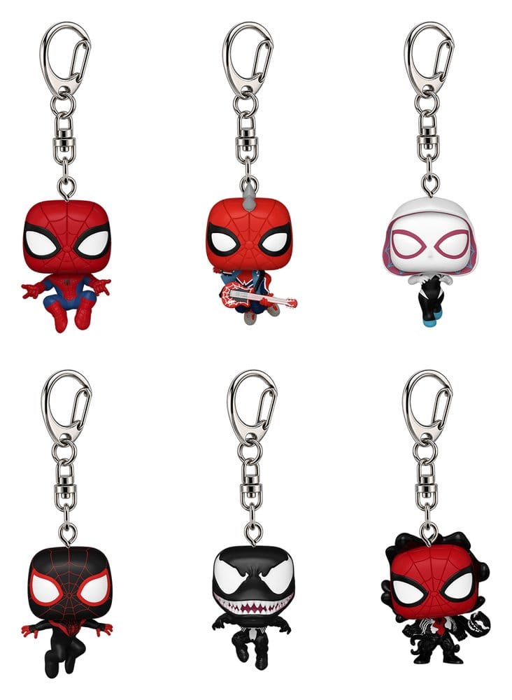 Spider-Man Pocket POP! Schlüsselanhänger Blind Box Sortiment (12) - Preorder - ETA: 28.12.2026