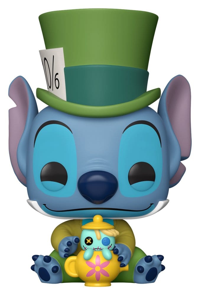 Lilo & Stitch POP! Disney Vinyl Figur Stitch as Mad Hatter 9 cm - Preorder - ETA: 02.01.2027