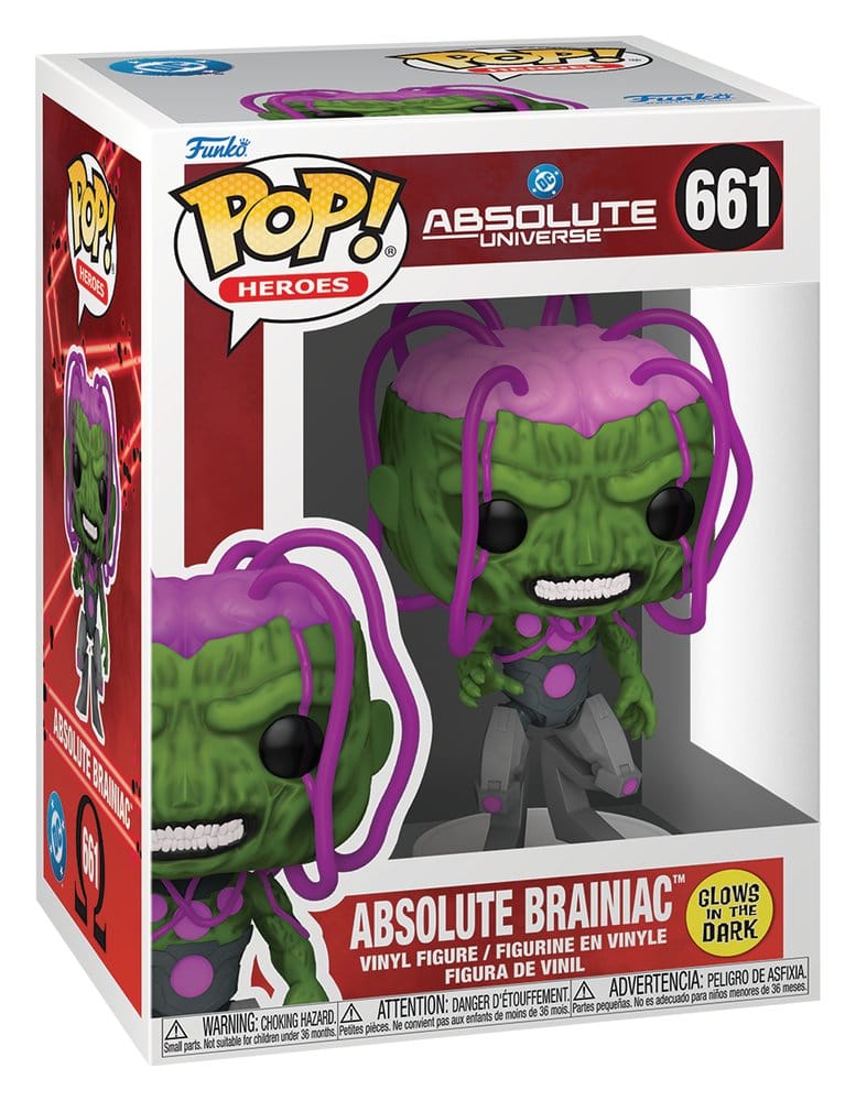 DC Comics POP! Comics Vinyl Figur Brainiac 9 cm - Preorder - ETA: 25.01.2027