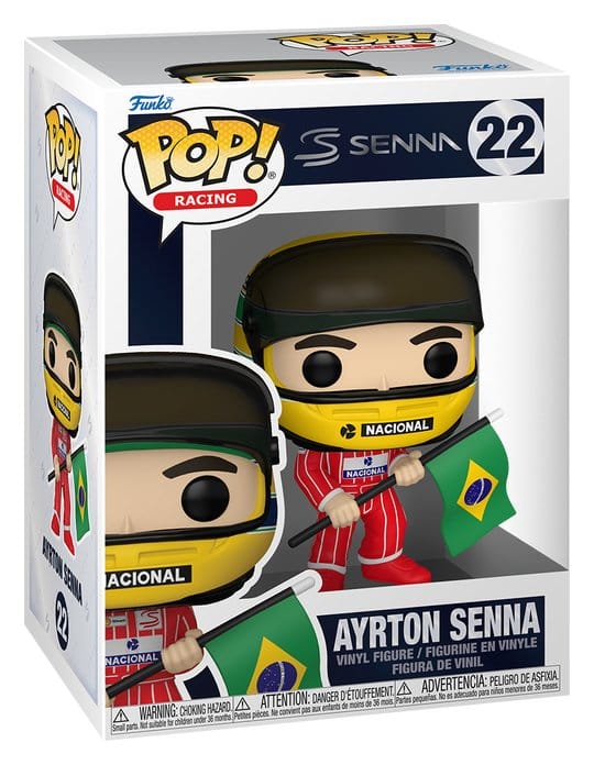 Formular 1 POP! Racing Vinyl Figur McLaren - Senna(Helmet) 9 cm - Preorder - ETA: 25.11.2026