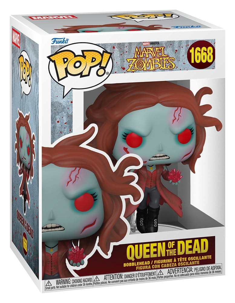 Marvel POP! Comics Vinyl Figur Queen of the Dead 9 cm - Preorder - ETA: 28.12.2026