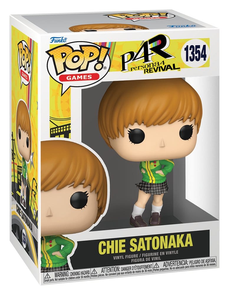 Persona 4 POP! Games Vinyl Figur Chie Satonaka 9 cm - Preorder - ETA: 22.01.2027