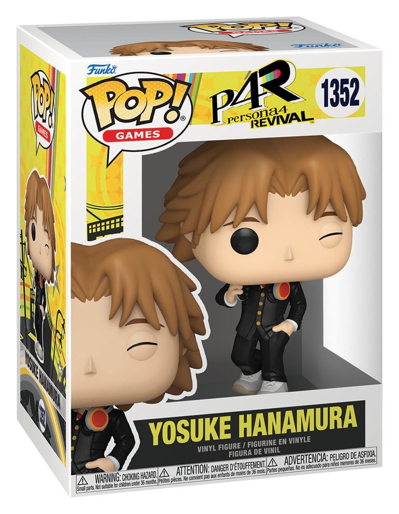 Persona 4 POP! Games Vinyl Figur Yosuke Hanamura 9 cm - Preorder - ETA: 22.01.2027