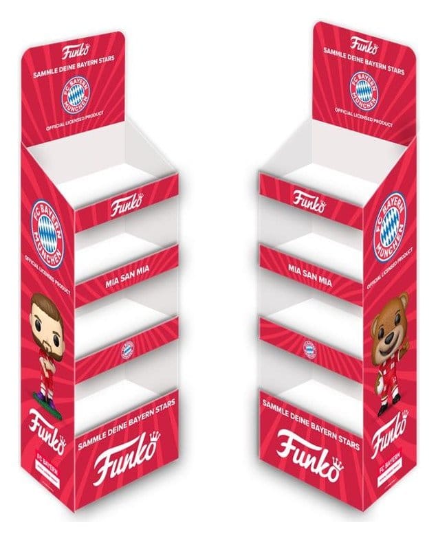 FC Bayern München POP! Football Vinyl Figuren Multi Assembled Display (80) 9 cm - Versand: 7 Tage nach Bestellung