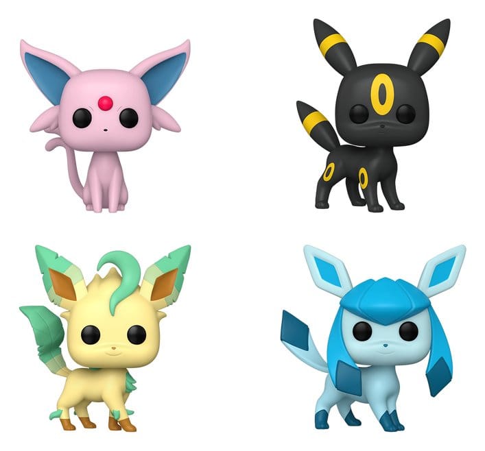Pokemon POP! Vinyl Figuren 4er-Pack Eeveelutions #2 Bundle 9 cm - Preorder - ETA: 19.11.2026