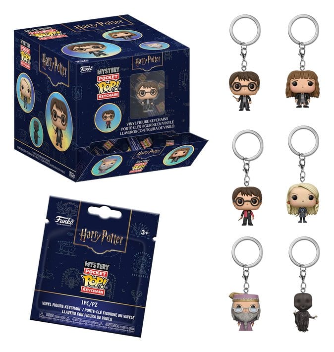 Harry Potter POP! Vinyl Schlüsselanhänger 4 cm Display (12) - Preorder - ETA: 25.12.2026