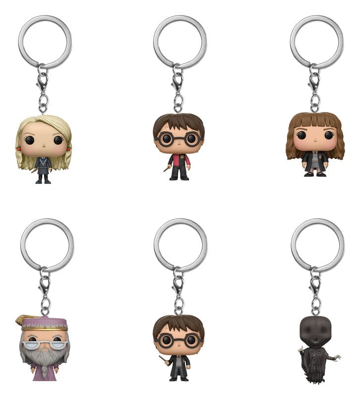 Harry Potter POP! Vinyl Schlüsselanhänger 4 cm Display (12) - Preorder - ETA: 25.12.2026