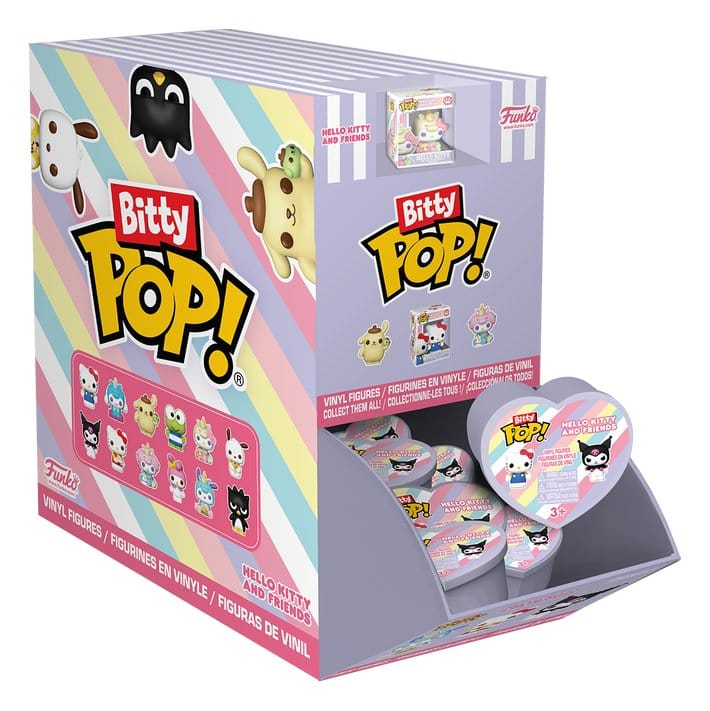 Hello Kitty&Friends POP! Vinyl Figuren Hearts PDQ Display (24) 2,5 cm - Preorder - ETA: 03.04.2027