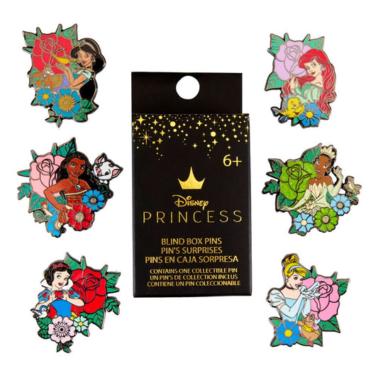 Disney Loungefly POP! Pin Ansteck-Pins Princess Tattoo 3 cm Sortiment (12) - Preorder - ETA: 08.06.2026