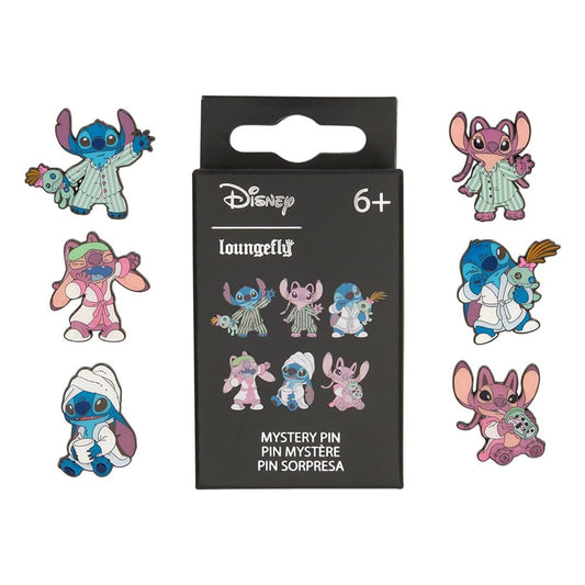 Disney by Loungefly Ansteck-Pins Blind Box Stitch and Angel Display (12) - Preorder - ETA: 25.09.2026