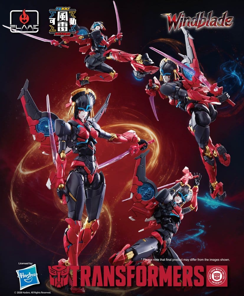 Transformers Furai Action Actionfigur Windblade 16 cm    - Preorder - ETA: 25.09.2026