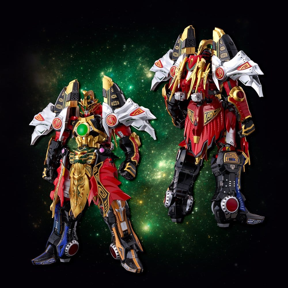 Power Rangers Go! Kuro Kara Combine Actionfigur Thunder Megazord 28 cm - Preorder - ETA: 24.12.2026
