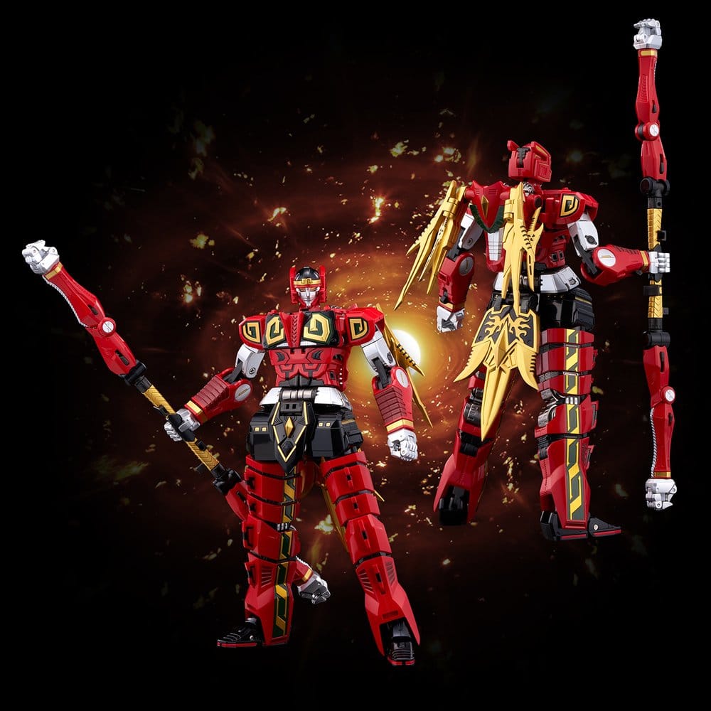 Power Rangers Go! Kuro Kara Combine Actionfigur Thunder Megazord 28 cm - Preorder - ETA: 24.12.2026