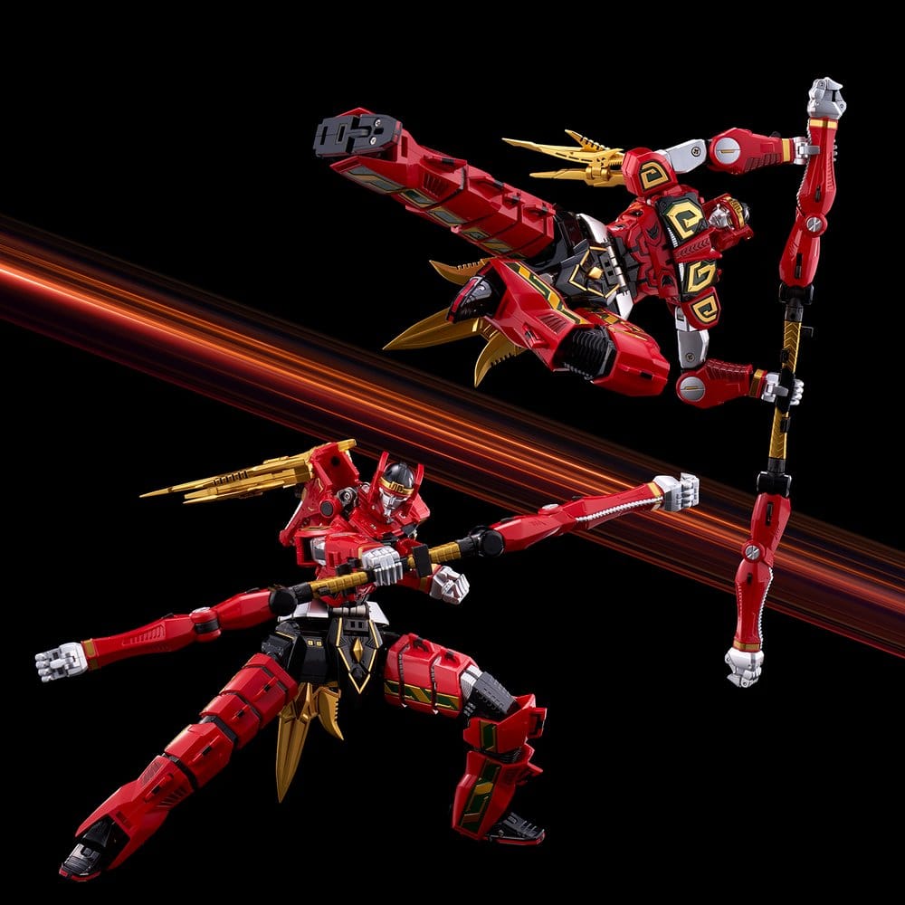 Power Rangers Go! Kuro Kara Combine Actionfigur Thunder Megazord 28 cm - Preorder - ETA: 24.12.2026