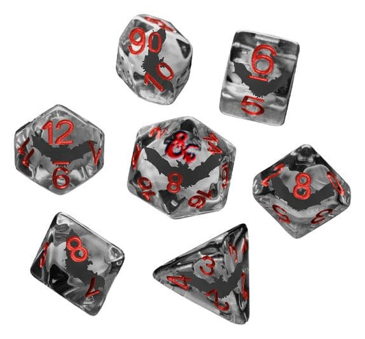 Dungeons & Dragons Ravenloft Würfel Set Inclusion Bats (7) - Preorder - ETA: 26.10.2026