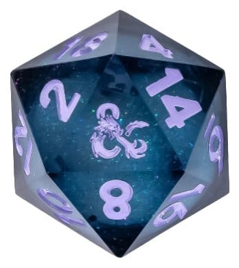 Dungeons & Dragons Mists of Ravenloft Würfel Oversized Liquid Core d20 - Preorder - ETA: 26.10.2026