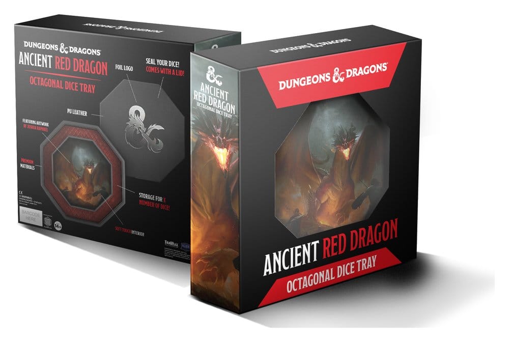 Dungeons & Dragons Würfelbrett Octagon mit Stauraum - Preorder - ETA: 25.11.2026