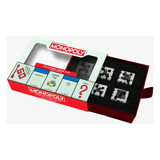 Monopoly Würfel Set Token Oversized - Versand: 5-7 Tage nach Bestellung