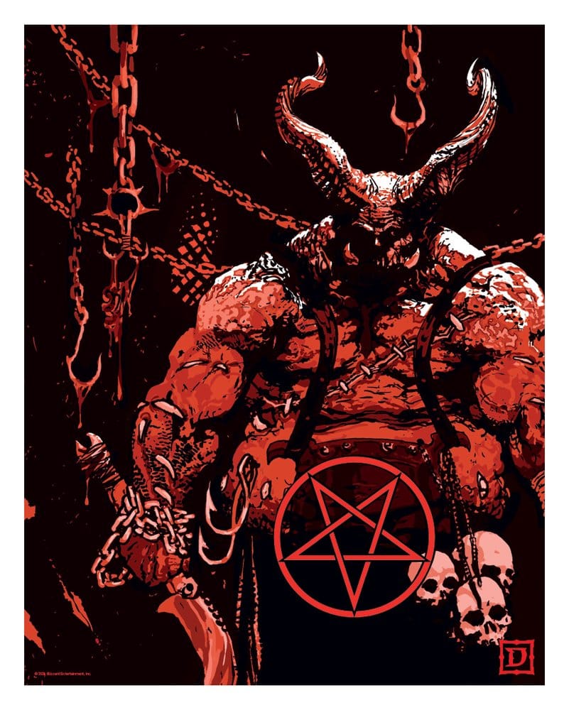 Diablo Kunstdruck Set of Five Limited Edition 36 x 28 cm - Preorder - ETA: 28.12.2026