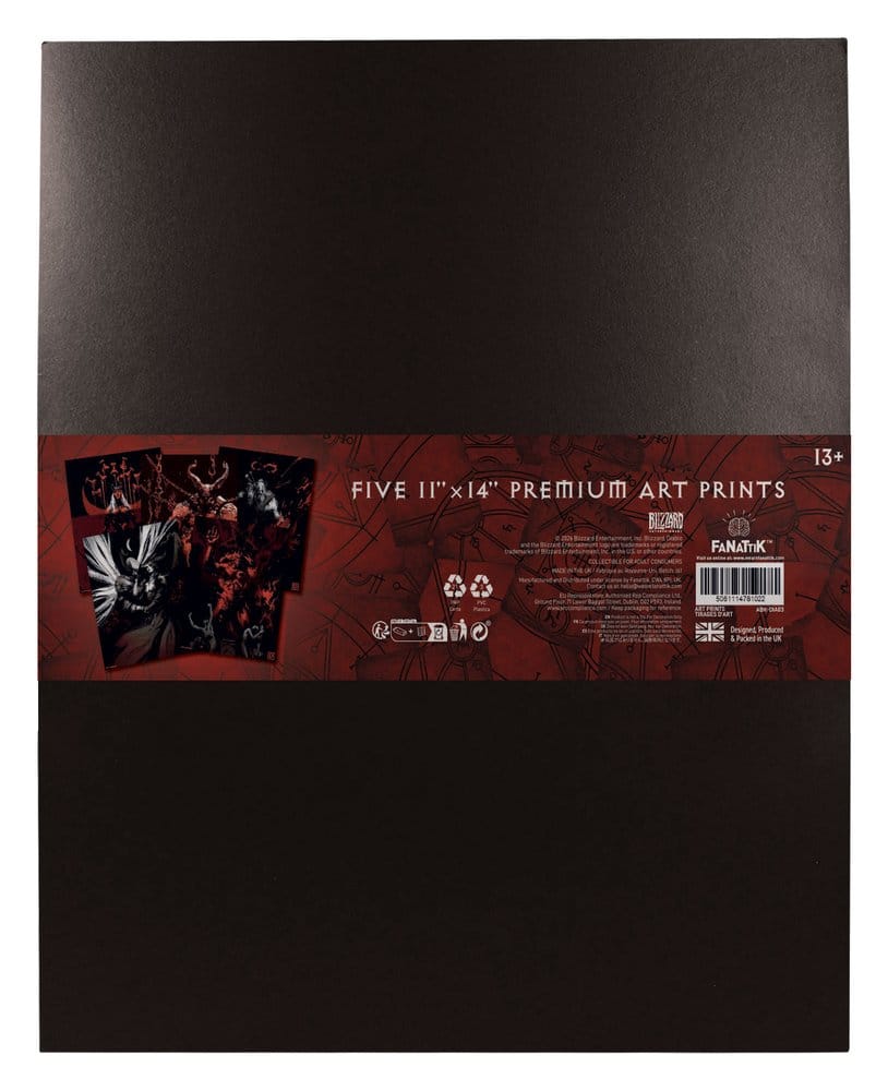 Diablo Kunstdruck Set of Five Limited Edition 36 x 28 cm - Preorder - ETA: 28.12.2026