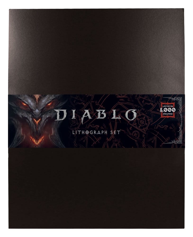 Diablo Kunstdruck Set of Five Limited Edition 36 x 28 cm - Preorder - ETA: 28.12.2026
