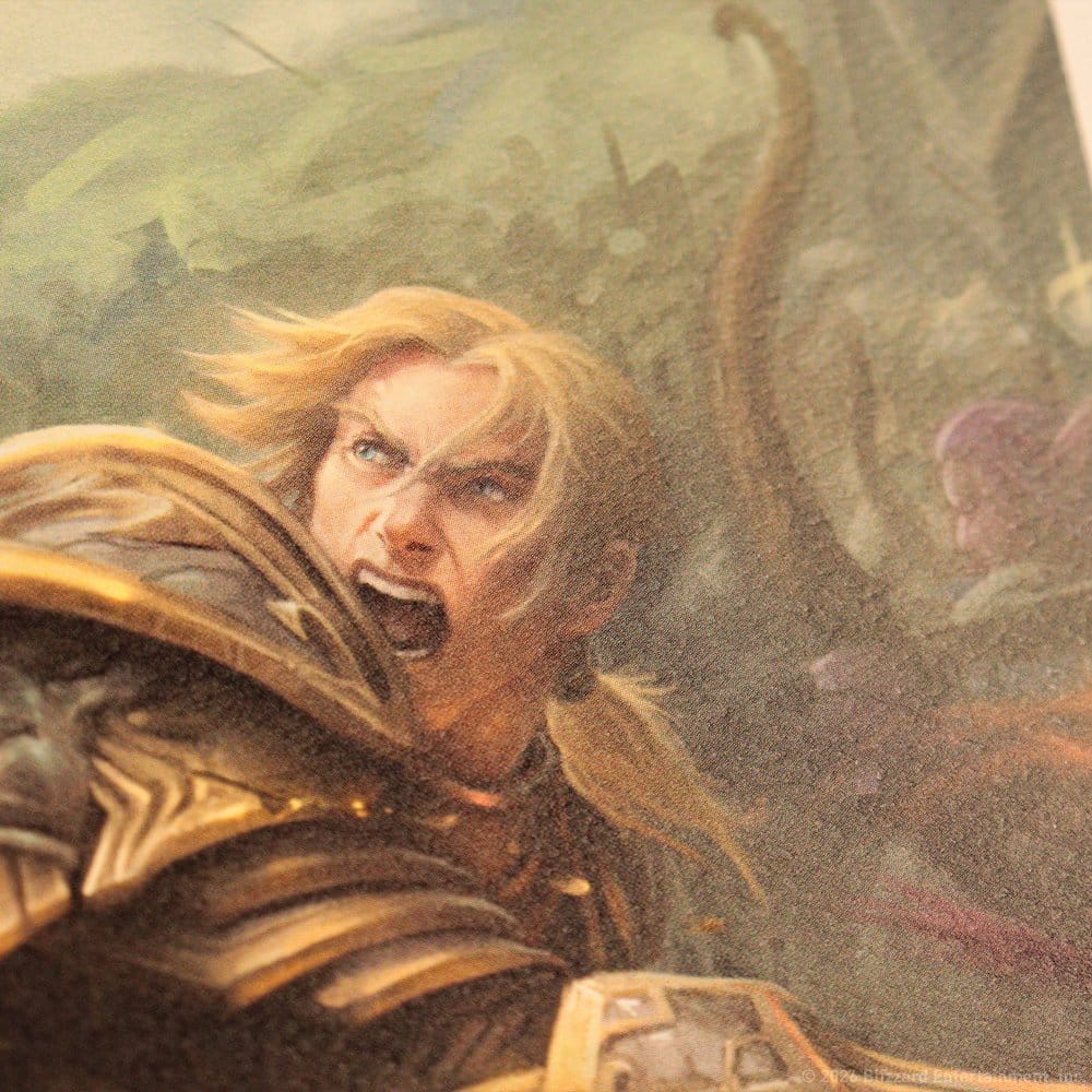 World of Warcraft Kunstdruck Sylvanas vs Anduin Wrynn Limited Edition 42 x 30 cm - Preorder - ETA: 25.09.2026