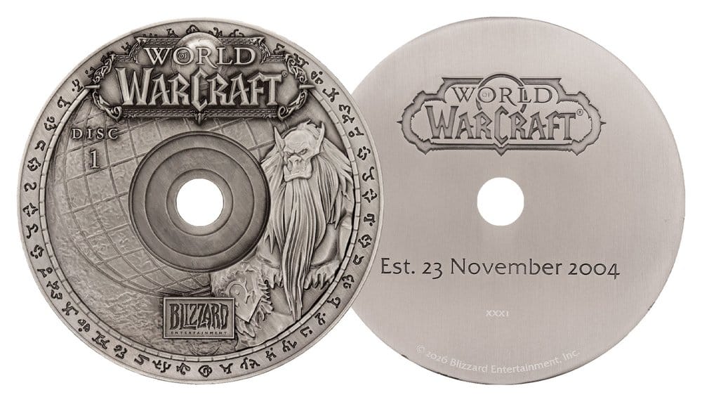 World of Warcraft Replik CD-ROM Limited Edition 11 cm - Preorder - ETA: 25.01.2027