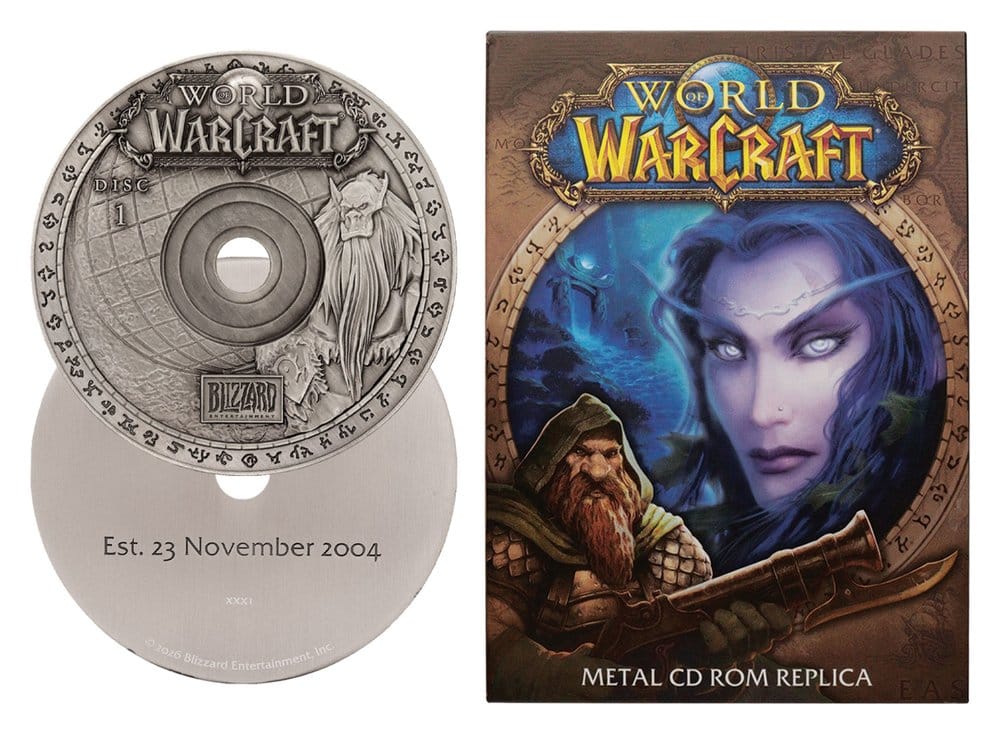 World of Warcraft Replik CD-ROM Limited Edition 11 cm - Preorder - ETA: 25.01.2027