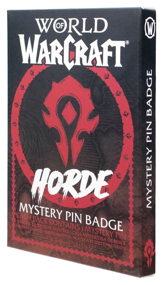 World of Warcraft Mystery Ansteck-Pins Horde Blind Box Display (12) - Preorder - ETA: 25.01.2027