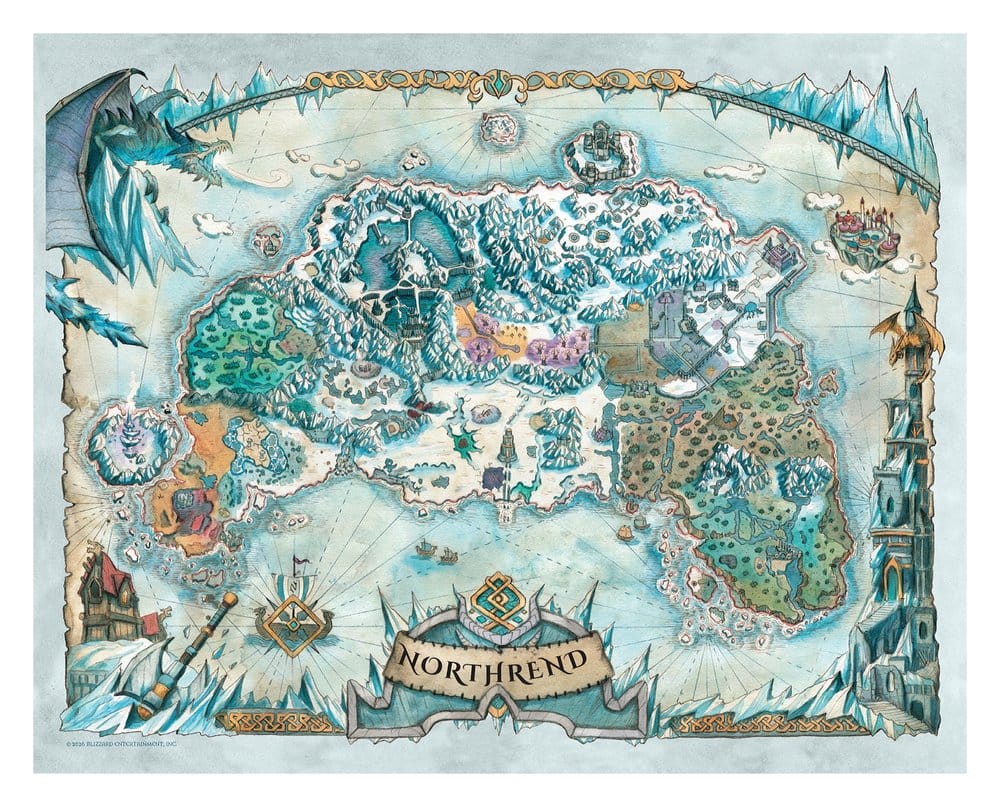World of Warcraft Kunstdruck Set Limited Edition 42 x 30 cm - Preorder - ETA: 25.09.2026