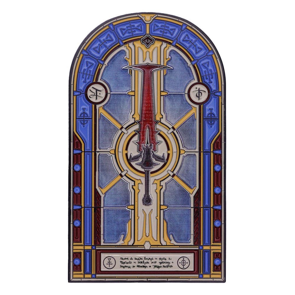Doom Metallbarren Crucible Sword Stained Glass Limited Edition  - Preorder - ETA: 09.10.2025