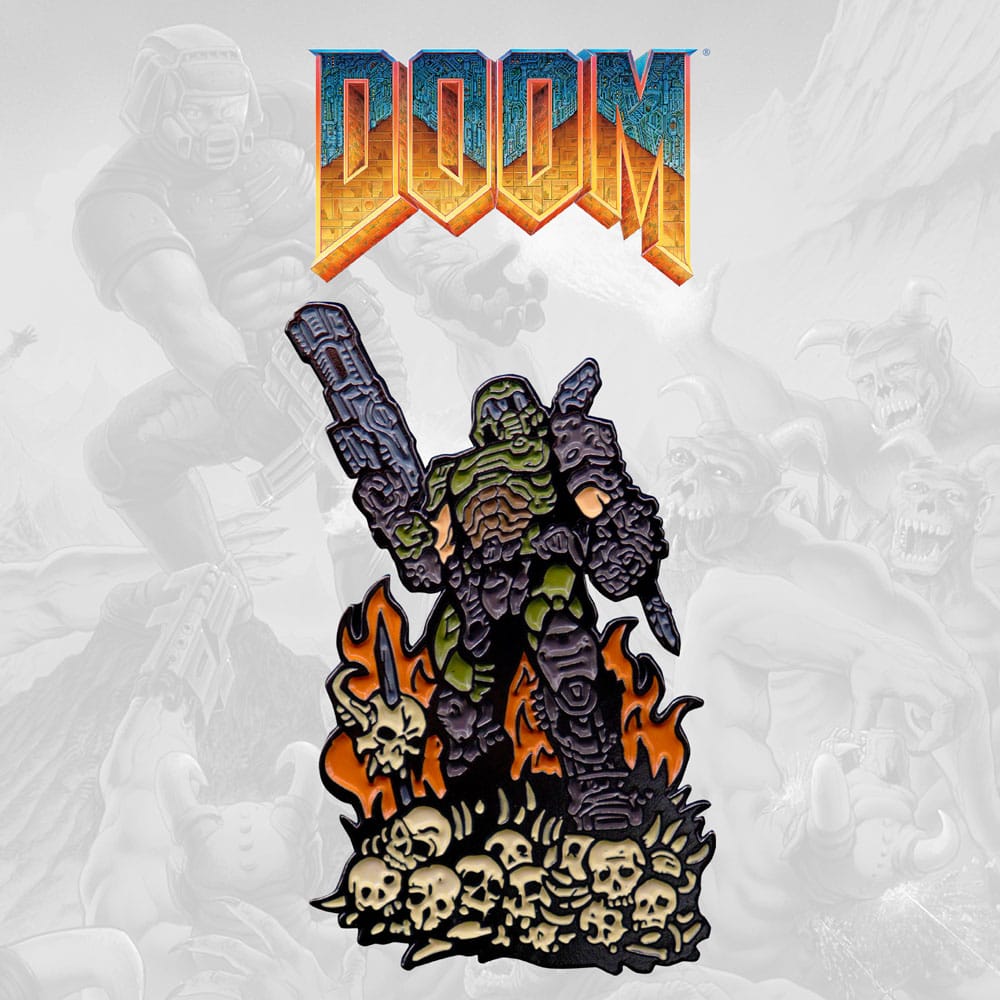 Doom Eternal Ansteck-Pin Doom Guy Limited Edition - Preorder - ETA: 09.10.2025