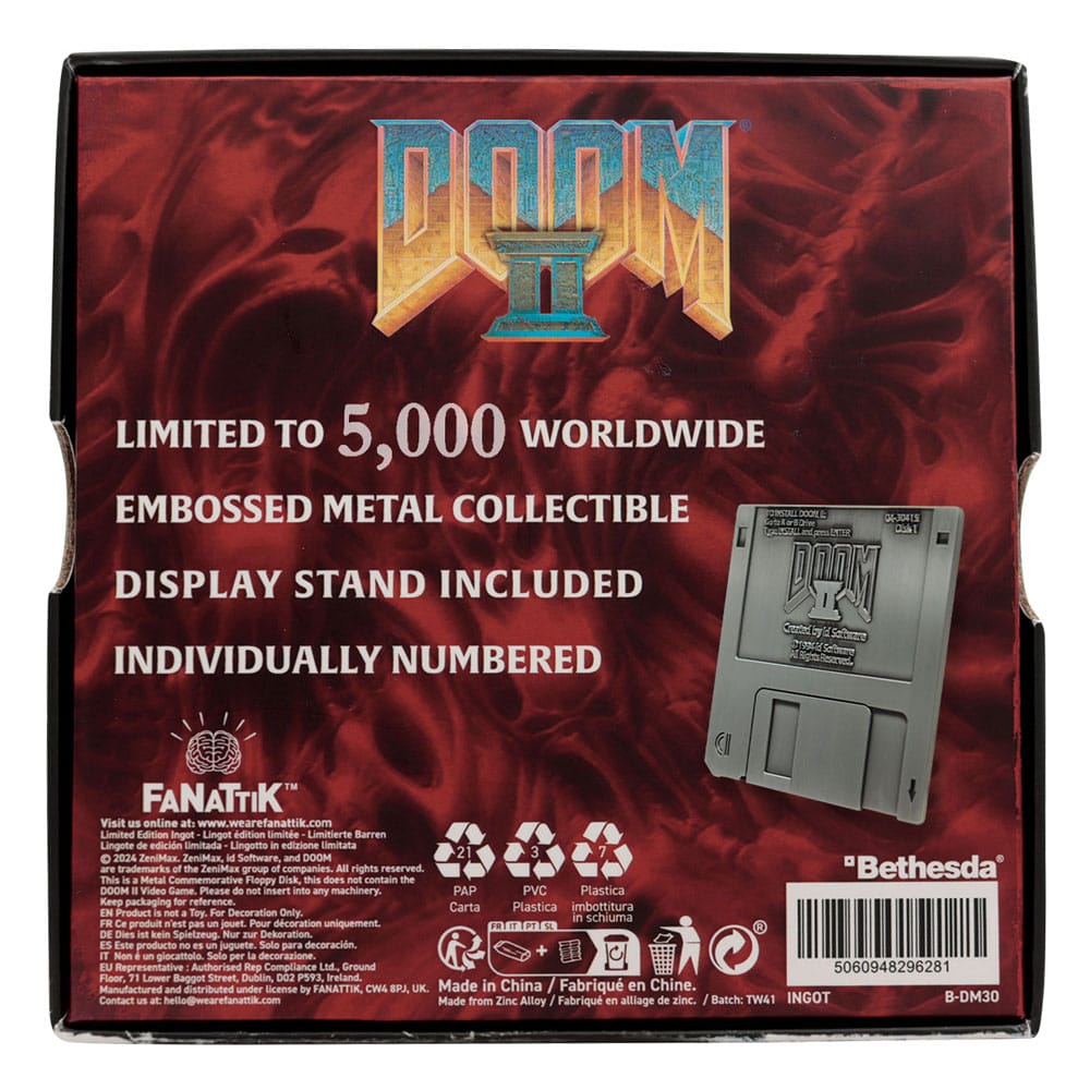Doom 2 Replik Arena Floppy Disk Limited Edition        - Preorder - ETA: 18.10.2025
