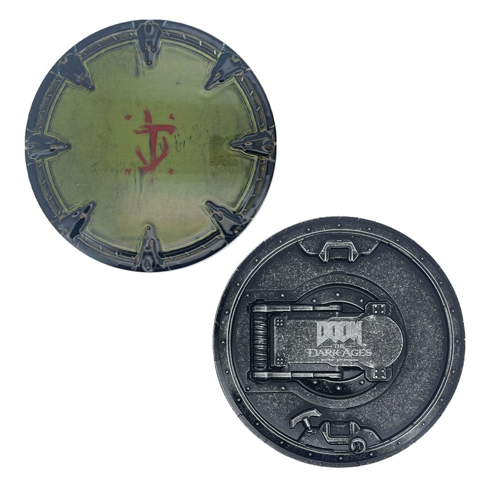 Doom: The Dark Ages Medaille Saw Shield    - Preorder - ETA: 25.12.2025