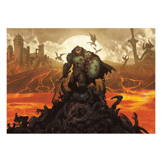 Doom: The Dark Ages Kunstdruck Limited Edition 42 x 30 cm          - Versand: 7 Tage nach Bestellung