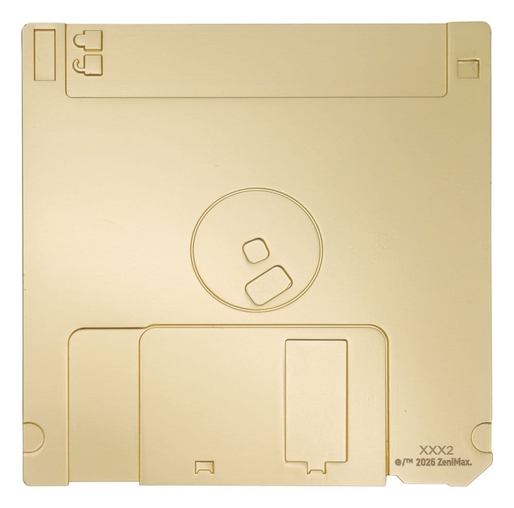 Doom Replik Floppy Disk Gold Plated Limited Edition            - Preorder - ETA: 08.08.2026