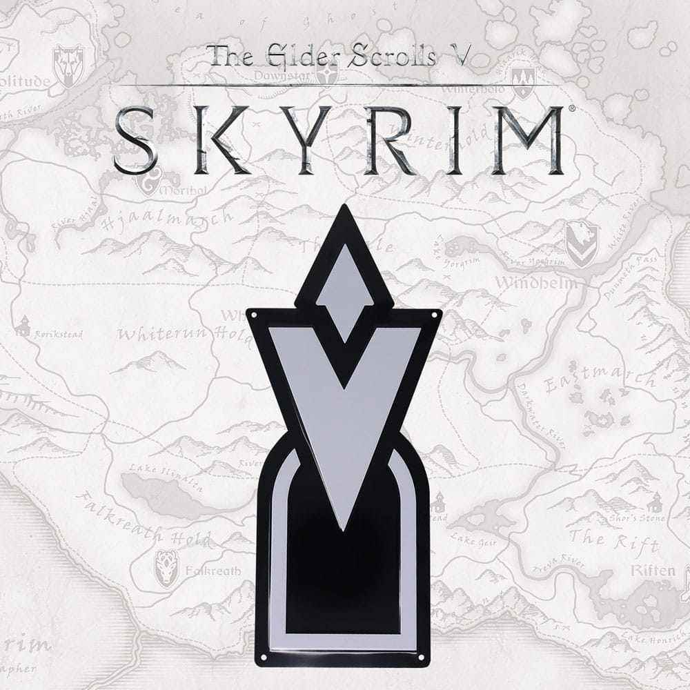 Elder Scrolls Skyrim Blechschild Skyrim Quest Marker - Preorder - ETA: 08.04.2026