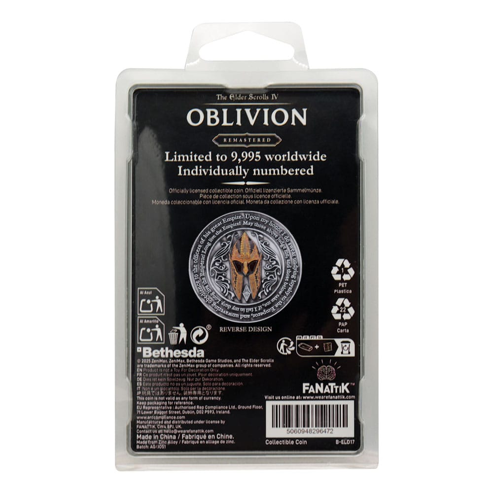 The Elder Scrolls IV: Oblivion Sammelmünze Imperial City   - Preorder - ETA: 15.08.2026