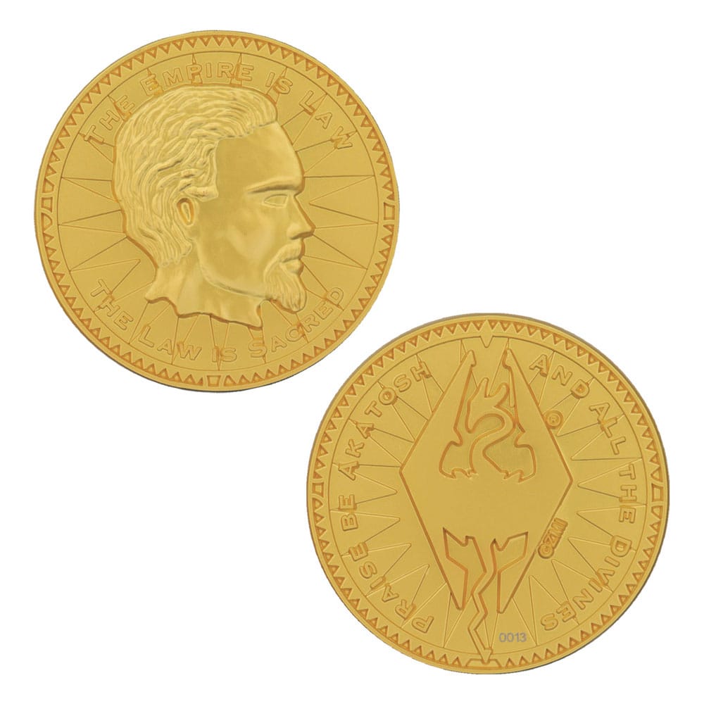 The Elder Scrolls Sammelmünze Septim Misty Gold Edition - Preorder - ETA: 11.09.2026