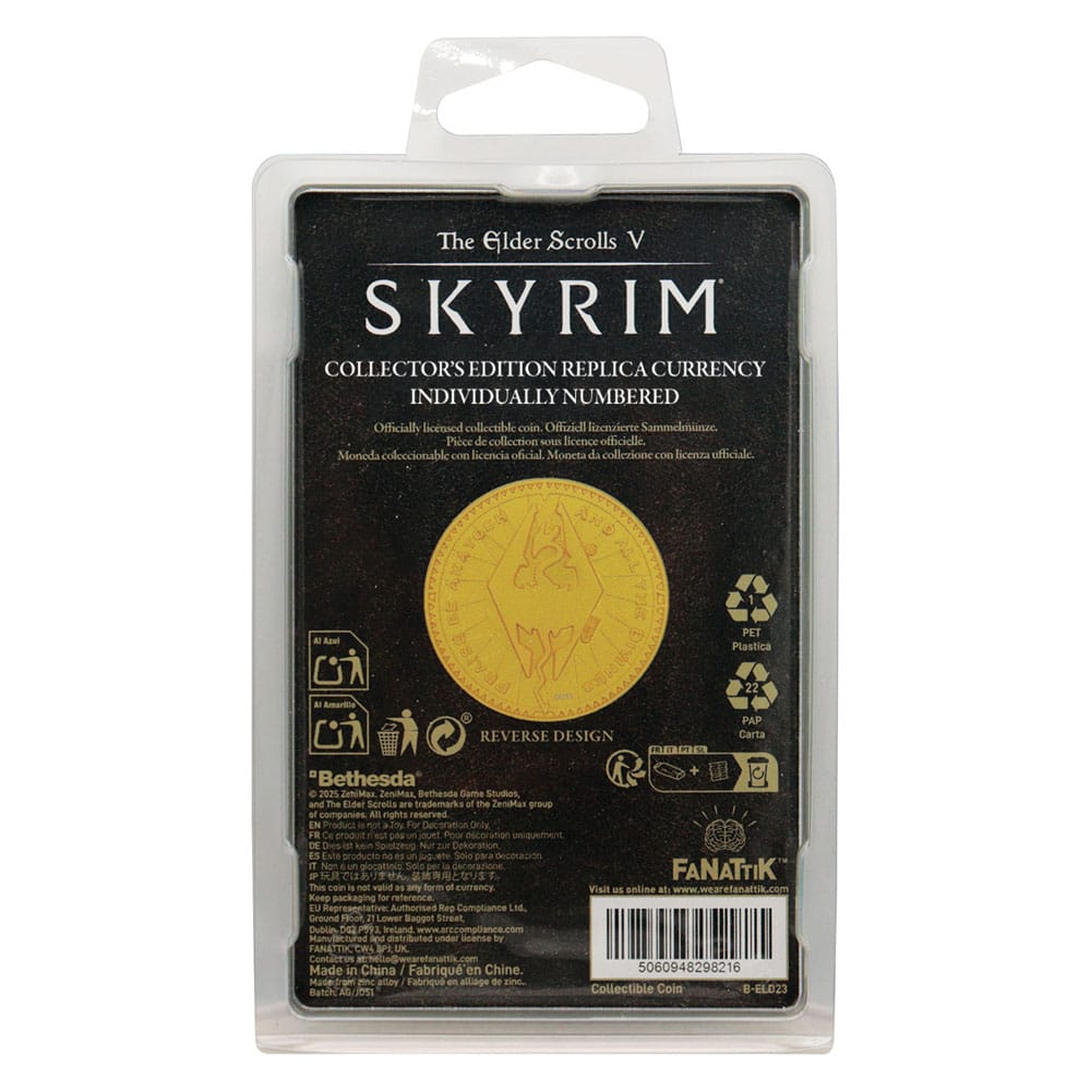 The Elder Scrolls Sammelmünze Septim Misty Gold Edition - Preorder - ETA: 11.09.2026