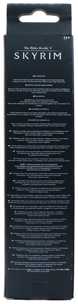 The Elder Scrolls V: Skyrim Schreibtischunterlage & Untersetzer - Preorder - ETA: 25.03.2027